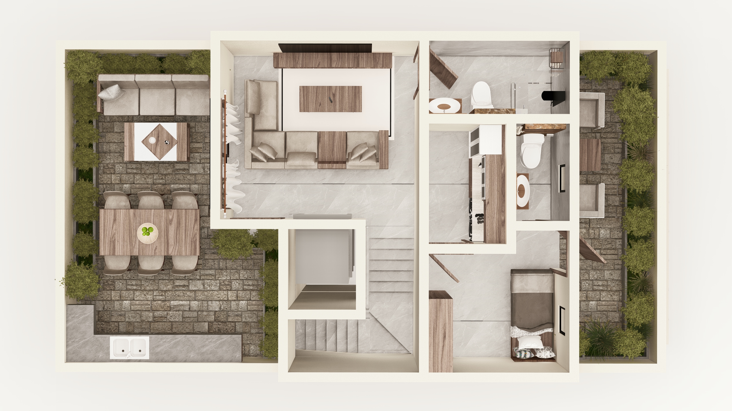 الطابق العلوي